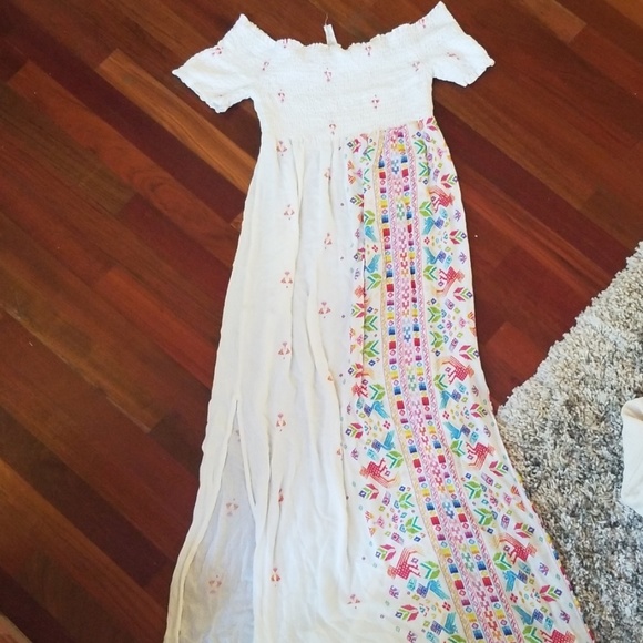 Jen's Pirate Booty Dresses & Skirts - Jens pirate booty smocked off shoulder maxi dress